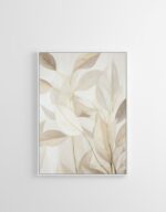 Folhas Bege, Detalhes Dourado