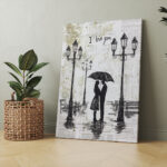 Quadro Casal Jornal - Imagem 3