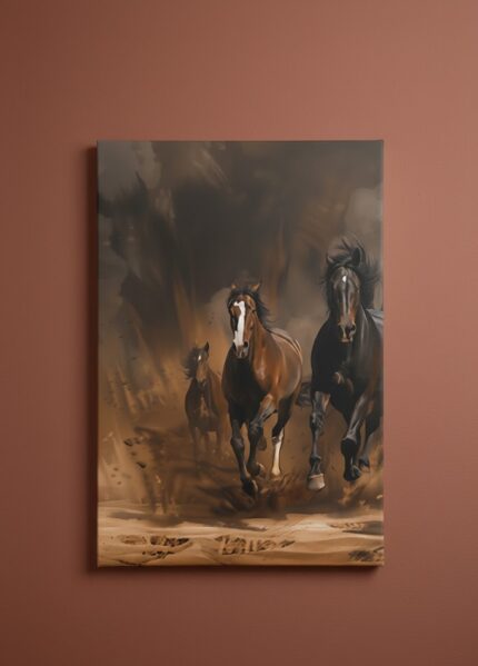 Cavalo Preto, Trio Correndo