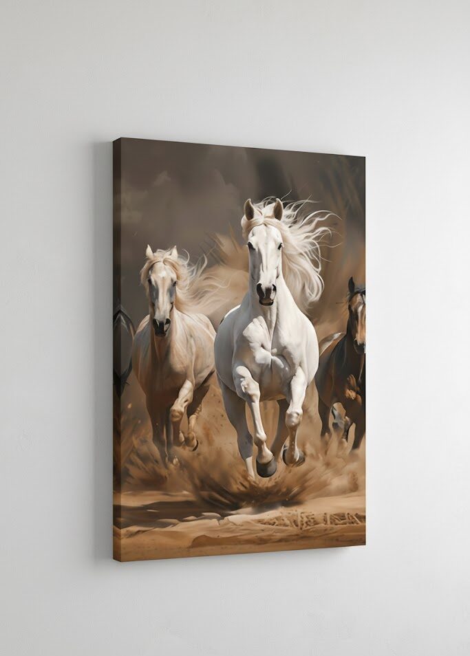 Cavalos parte 2.1JPG Cavalo Branco, Trio Correndo - Imagem 1