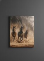 Cavalo Marrom, Trio Correndo