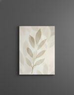 Folhas em tons dourado