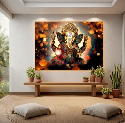 Quadro Místico Ganesha
