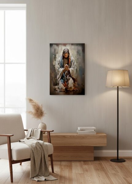 Jesus Cristo em Oração, Abstrato