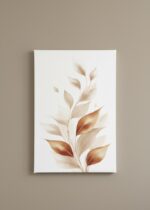 Folhas Marrom, Aquarelado