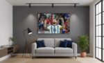Quadro Messi Esportes Futebol