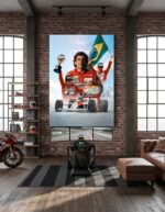 Quadro Senna Esportes