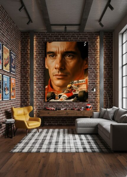 Quadro Senna Opção 2 Esportes