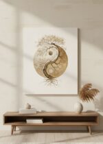 Quadro Místico Arvore, Yin Yang