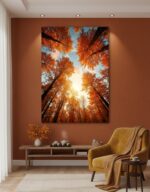 Quadro Natureza Árvores Outono