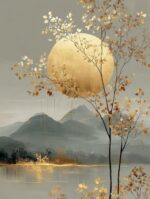 Abstrato Contemporâneo Paisagem 2 - Imagem 2