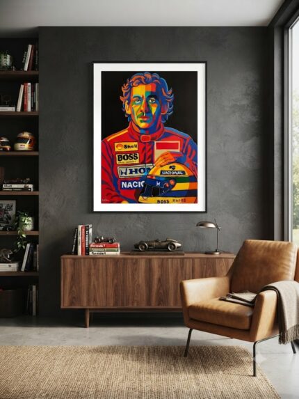 Quadro Senna, POP ART