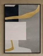 Abstrata Contemporânea Geométricos - Imagem 2